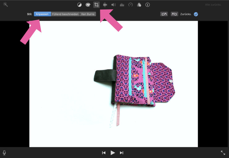 Stop-Motion für Instagram erstellen, Buchhülle Deluxe - herzensüß