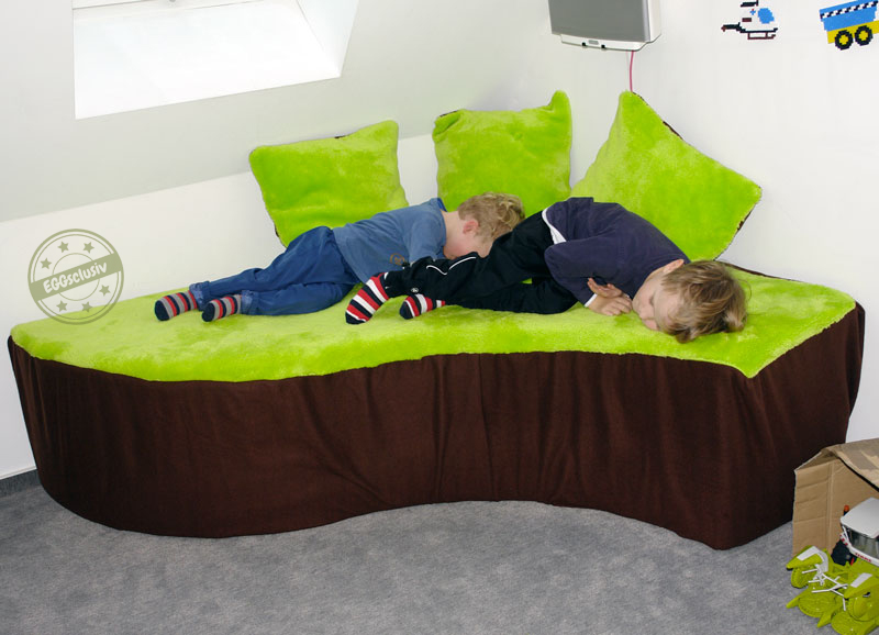 EGGsclusiv: Sofabezug und Kissenbezüge nähen für Kinderzimmer
