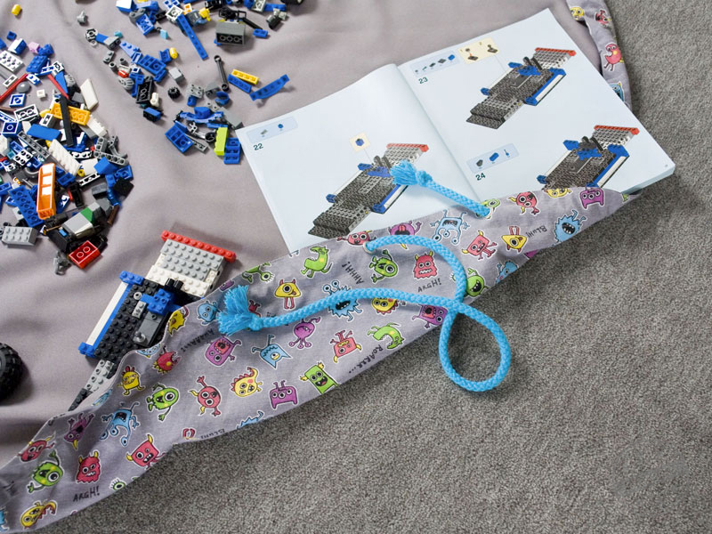 EGGsclusiv: LEGO Aufräummatte nähen